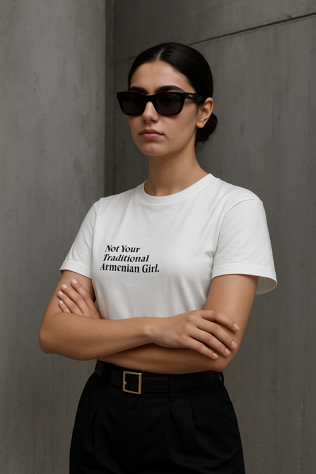 T-shirt femme -  Not Your Traditional Armenian Girl