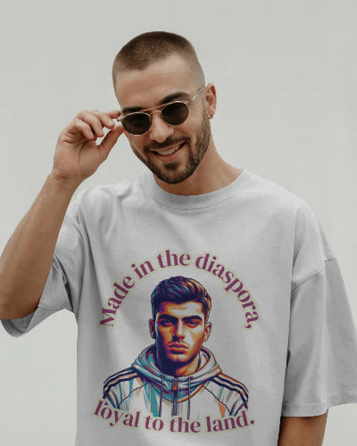 T-shirt homme "Made in the diaspora, loyal to the land"