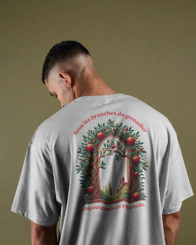 T-shirt "Sous les branches du grenadier, Hayastan est éternelle."